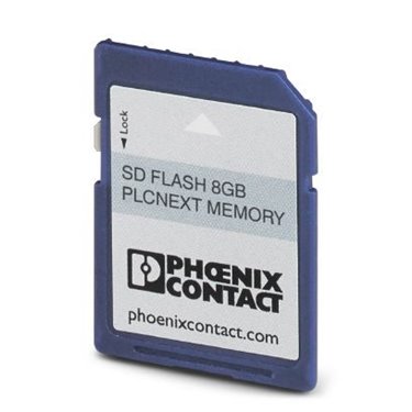 1061701 Phoenix Contact - Program / configuration memory - SD FLASH 8GB PLCNEXT MEMORY