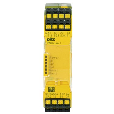 750156 - Pilz - PNOZ s6.1 48-240VACDC 3 n/o 1 n/c