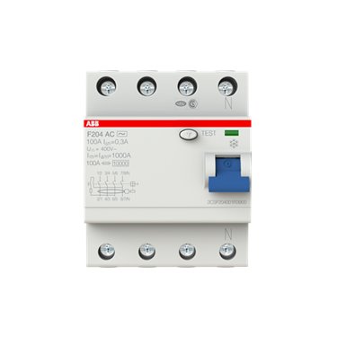 2CSF204001R3900 ABB F204 AC-100/0,3