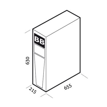  BTC 1320 240V BB B1 2F Riello UPS  - Codice di ordinazione: K132240PB12F 
