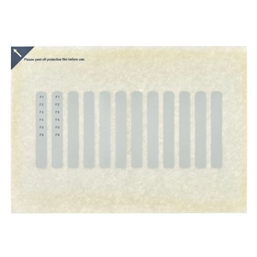 HMIZLYG01 Schneider Electric Magelis GTO Set of 1 sheet of 12 changeable legends