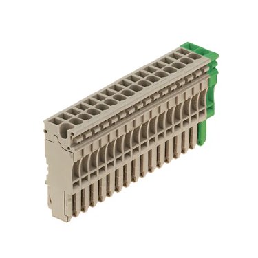 1867240000 Weidmuller - ZP 2.5/1AN/17 GN/BE