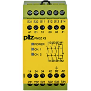 774315 - Pilz - PNOZ X3 115VAC 24VDC 3n/o 1n/c 1so