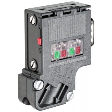 6ES7972-0BA60-0XA0 SIMATIC DP,BUS CONNECTOR FOR PROFIBUS UP TO 12 MBIT/S 35 DEGREE ANGLE CABLE OUTLET
