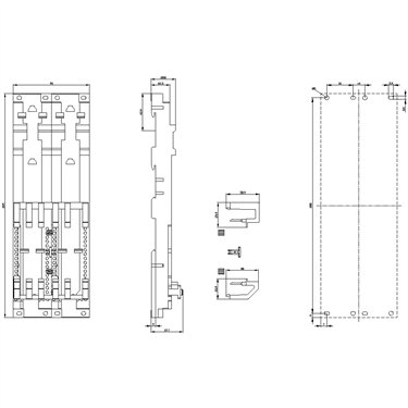 3RA2923-2LB2 - Siemens - Kit di montaggio per avviatore reversibile 3RC7141-4 ILM