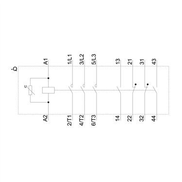 3RT1066-6AP36-0UA0 - Siemens - Contattore, 160kW/400V/AC-3
