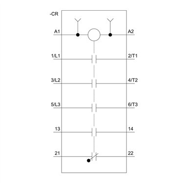 3RT2027-1AB00-1AA0 - Siemens - Contattore, AC3:15kW 1NO+1NC AC24V 50Hz
