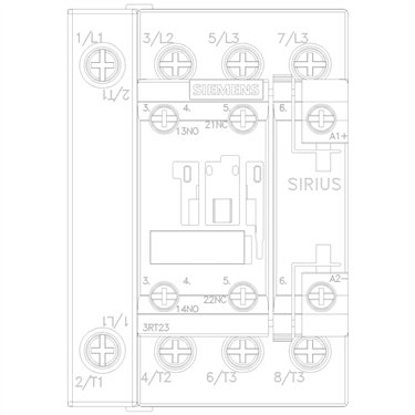 3RT2326-1BB40-1AA0 - Siemens - Contattore 4NO, AC1:40A, 24VDC