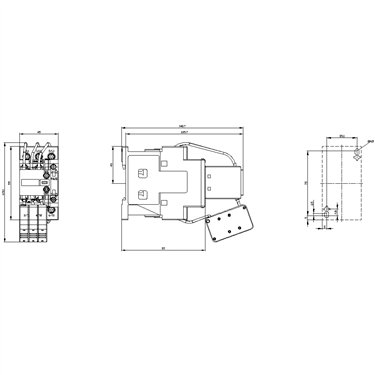 3RT2625-1AL25 - Siemens - Contattore, AC6B: 16,7kVAR, 230VAC 50/60Hz