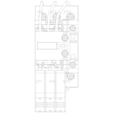 3RT2626-1AL25 - Siemens - Contattore, AC6B: 20kVAR, 230VAC 50/60Hz