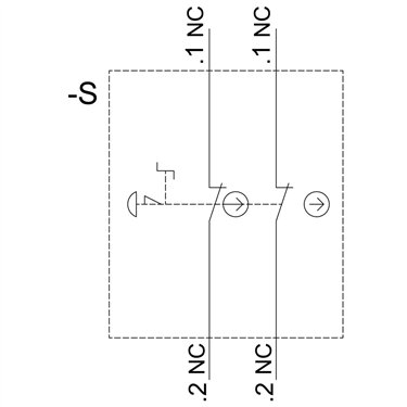 3SU1100-1HB20-3PF0 - Siemens - Pulsante di emergenza a fungo, 40 mm, rosso