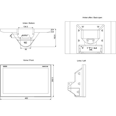 6AV6646-1BD20-0AA1 - Siemens - SIMATIC Industrial Thin Client 1900 V3 Professional