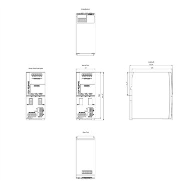 6EP3436-8SB00-4AY0 - Siemens - SITOP PSU8400 Alimentatore trifase da AC a 24V DC 20A con IO-Link