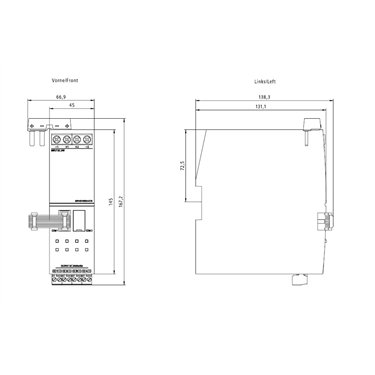 6EP4437-8FB00-0CY0 - Siemens - SITOP SEL1600 Module d'extension 4x0,5-10A