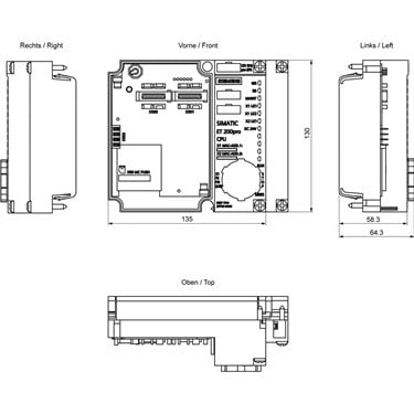 6ES7516-2PP03-0AB0 - Siemens - ET 200pro: CPU 1516pro-2 PN