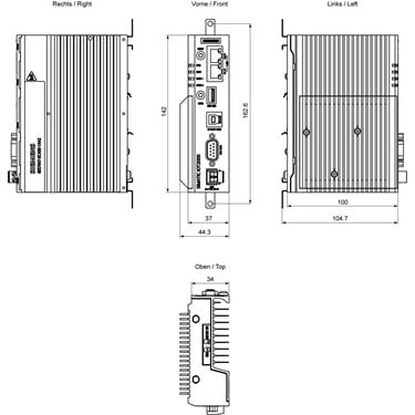 6ES7647-0CA00-1AA2 - Siemens - SIMATIC IOT2050 SM