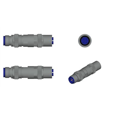 6GK1901-0DE10-6AA0 - Siemens - Adaptateur Ethernet industriel M12-D/M12-X (M12 D-Mâle/M12 X-Femelle)