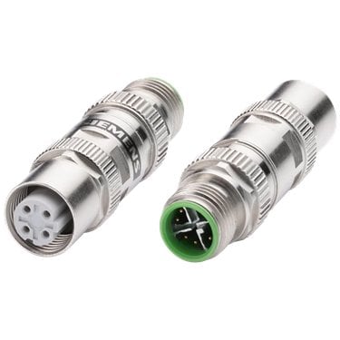  6GK1901-0DE20-6AA0 - Siemens - Adattatore Ethernet industriale M12-X/M12-D (M12 X-Male/M12 D-Femmina) 