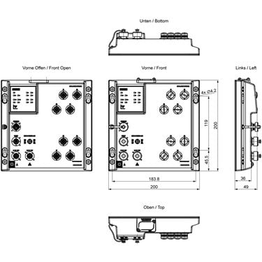 6GK5208-0XA00-2AS6 - Siemens - SCALANCE XP208G