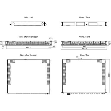 6GK5334-5TS00-2AR3 - Siemens - SCALANCE XR302-32 (2x10G; 24xSFP; 8xSFP+)