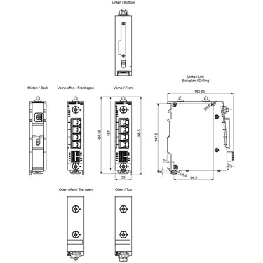 6GK5853-2EA10-2BA1 - Siemens - SCALANCE MUM853-1 (B1)