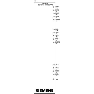 6GK5923-0PS00-2AA6 - Siemens - Alimentazione IP65 SCALANCE PSP9230PoE
