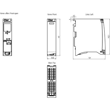 6GK7543-1AX10-0XE0 - Siemens - Processore di comunicazione CP 1543-1