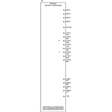 6GT2811-7AD20-0AA0 - Siemens - Lettore RF690R ETSI