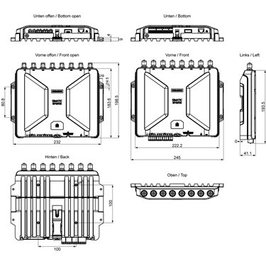6GT2811-7DD20-0AA0 - Siemens - Lettore RF695R ETSI