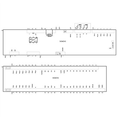 6SL5510-1BB10-8AA0 - Siemens - SINAMICS S200 Ingresso treno di impulsi, 1/3 fase AC 200V 0,75kW