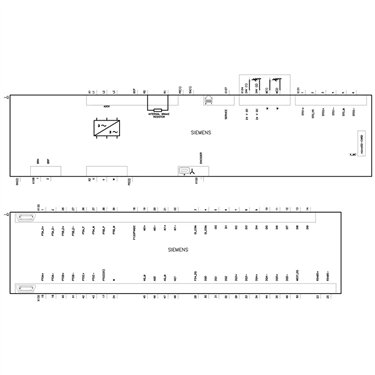 6SL5510-1BE13-5AA0 - Siemens - SINAMICS S200 Ingresso treno di impulsi, 3 fasi AC 400V 3,5kW