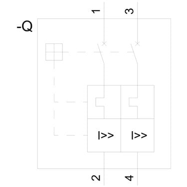 3VA5710-6EC61-2AA0 - Siemens - Interruttore automatico, UL, FS1200, 1000A, 2P, 65KA, TM, FTAM