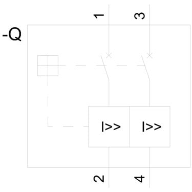 3VA5710-7BB61-0AA0 - Siemens - Interruttore di protezione, UL, FS1200, 1000A, 2P, 100KA
