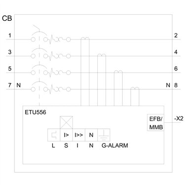 3VA6560-6JT46-0AA0 - Siemens - Interruttore automatico, UL, FS800, 600A, 4 poli, 65KA, ETU5 LSI