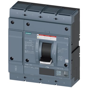 3VA6560-6KT46-2AA0 - Siemens - Circuit Breaker, UL, FS800, 600A, 4 poles, 65KA, ETU8 LSI