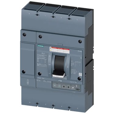 3VA6580-5HM46-0AA0 - Siemens - Interruttore, UL, FS800, 800A, 4 poli, 35KA, ETU3 LIG