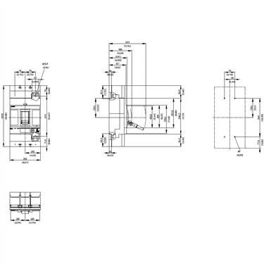 3VA6580-5KL36-2AA0 - Siemens - Interruttore automatico, UL, FS800, 800A, 3 poli, 35KA, ETU8 LI