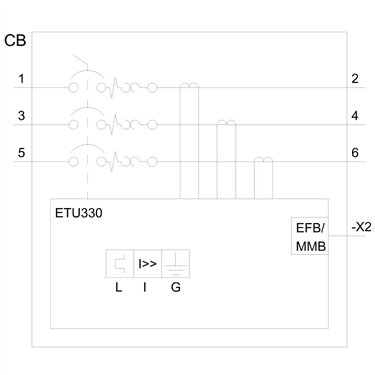 3VA6712-7HM31-2AA0 - Siemens - Interruttore automatico, UL, FS1200, 1200A, 3 poli, 100KA, ETU3 LIG