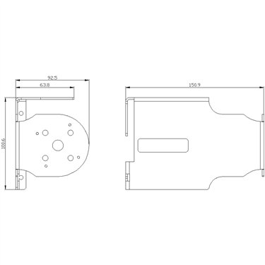 3VA9267-0GA85 - Siemens - Supporto per alberi per impieghi gravosi