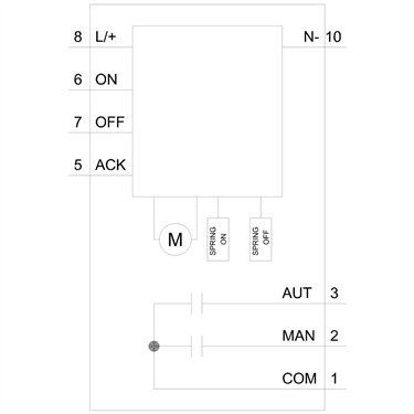 3VA9447-0HC20 - Siemens - Operatore di energia immagazzinata 520, 42-60V CA/CC