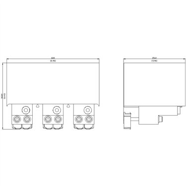 3VA9773-0JJ34 - Siemens - Connettore a filo (3 pezzi)
