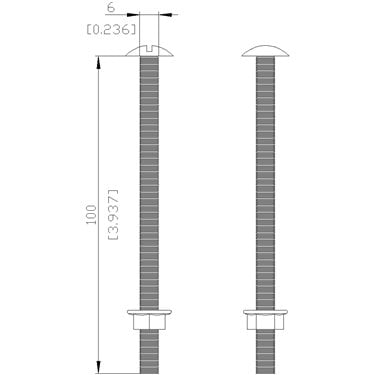 3VA9874-0SS10 - Siemens - Kit di viti di montaggio (filettatura metrica)