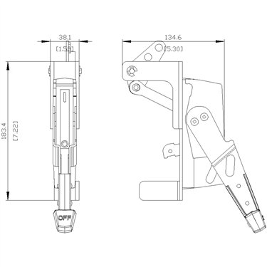 3VA9977-0CH74 - Siemens - Operatore Max-Flex, solo impugnatura