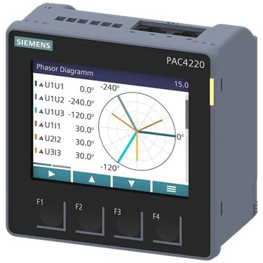  7KM4220-1BA01-1EA0 - Siemens - Dispositivo di monitoraggio della potenza PAC4220 a bassissima tensione, Modbus TCP 