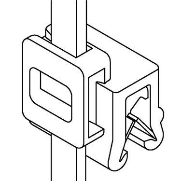 156-01087 HellermannTyton - Q50REC5A-PA66W-BK