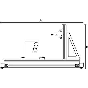 106-29010 HellermannTyton - Force measurement device with grip mount CPK-AL/ST