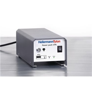 106-00110 HellermannTyton - Power pack CPK with control box-AL-GY