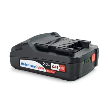 106-06020 HellermannTyton - SP_CAS_Battery_18V_2Ah-DIV-BK