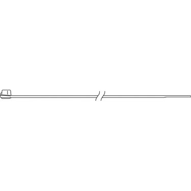 108-00040 HellermannTyton - X120R-PA66HIRHS-BK
