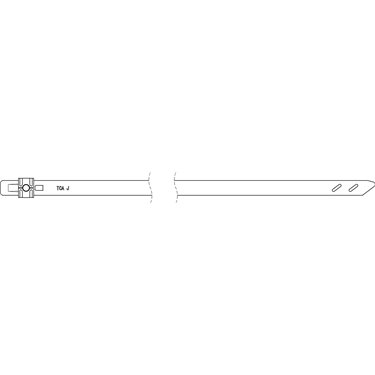 110-61000 HellermannTyton - MST6-MET/PL-GY/RD